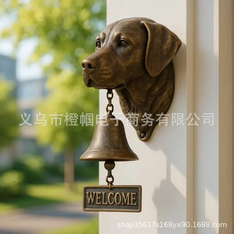 Basset Hound Welcome Doorbell Animal Series Welcome Doorbell decorative figurines Oasis Select Labrador