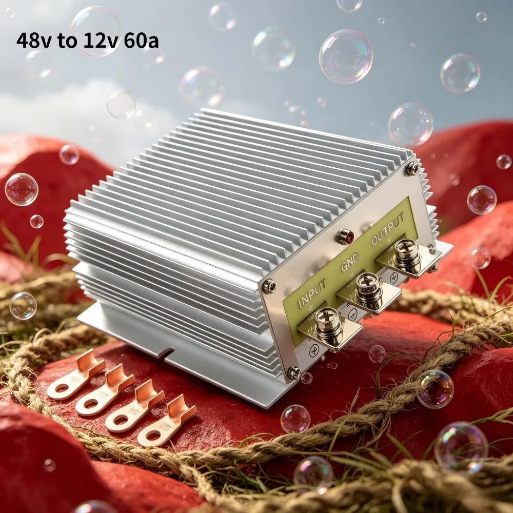 48v to 12v 60A Reducer Power Input 720W Voltage Regulator Input Current Converter Voltage Converter Oasis Select