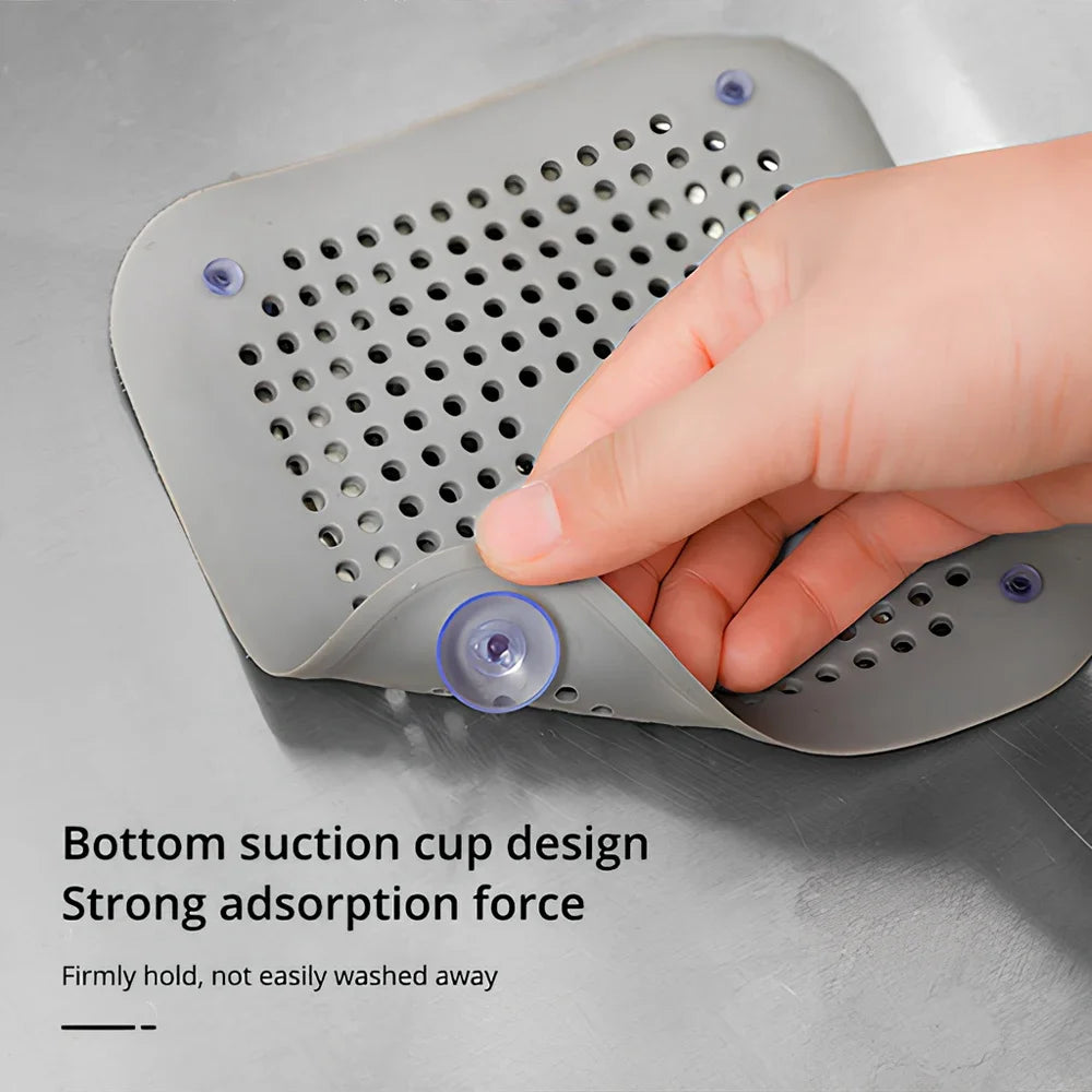 Silicone Hair Catcher Drain Strainer – Sink & Shower