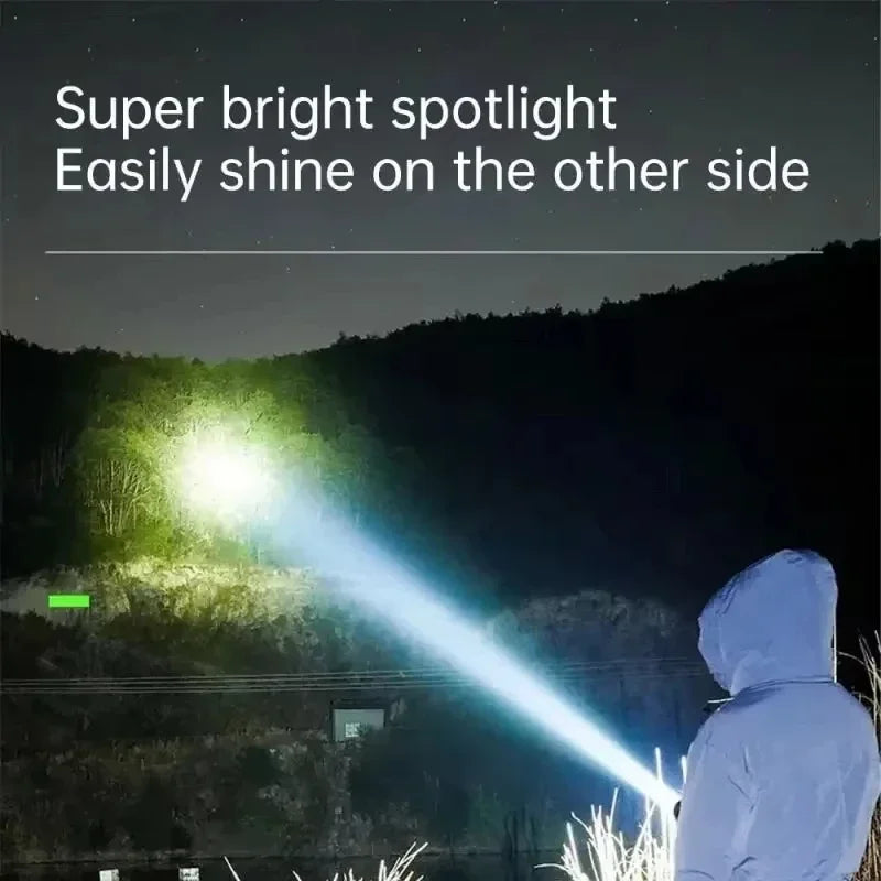 ZHIYU Mini LED Flashlight 800 Lumen USB Rechargeable Waterproof