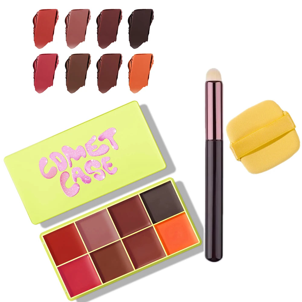 Cream Highlighter Blush & Eyeshadow Palette | Matte & Shimmer