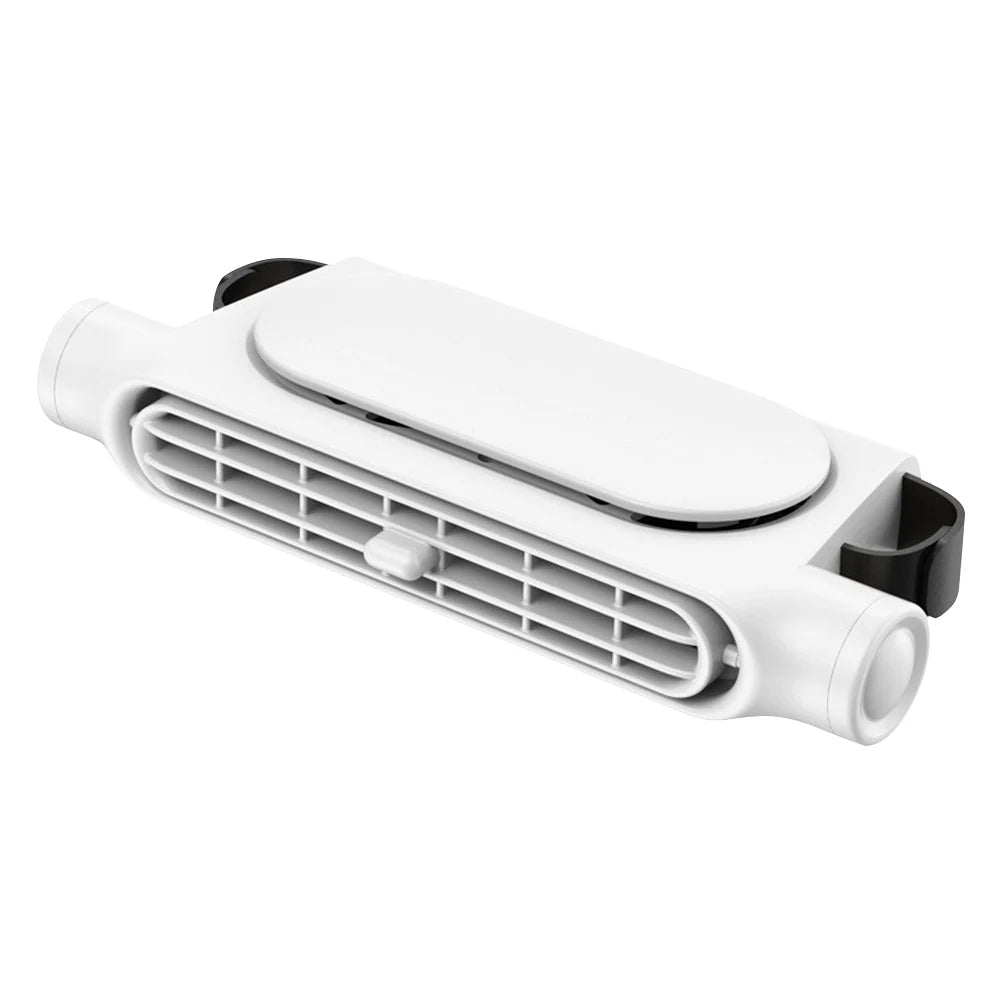 Rechargeable Car Seat Headrest Fan – 3-Speed Backseat Cooling Car Backseat Fan Oasis Select White United States