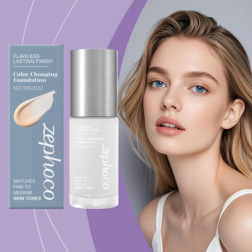 Color-Changing Hydrating Foundation – Lightweight Natural Finish Face Foundation Oasis Select