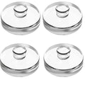 4pcs Glass Fermentation Weights for Wide-Mouth Mason Jars,Pickling Stones for Kimchi, Sauerkraut,Vegetable Fermentation &Canning Oasis Select 4pcs