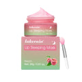 Moisture Collagen Lip Sleeping Mask Hydrate Plump Long-Lasting and Intense Repair Lips Suitable Dry Chapped Lips Skin Care Oasis Select peach