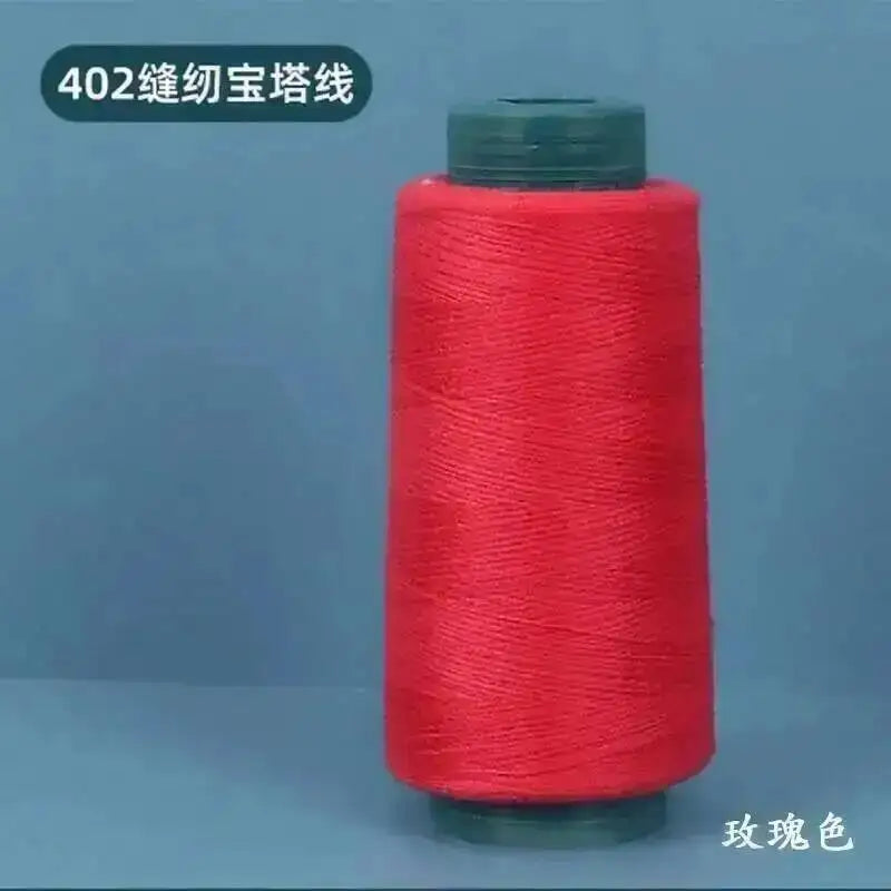 Stitching Sewing Hand Machines Industrial To Sewing Thread Supplies 2500Yards 402 Oasis Select Rose Red