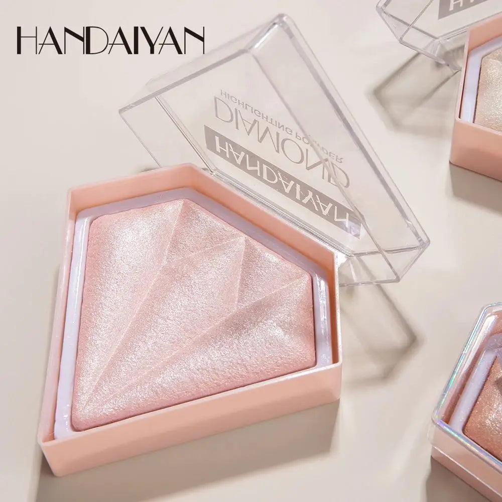 Handaiyan 5-Color Diamond Shimmer Highlighter Contour Palette