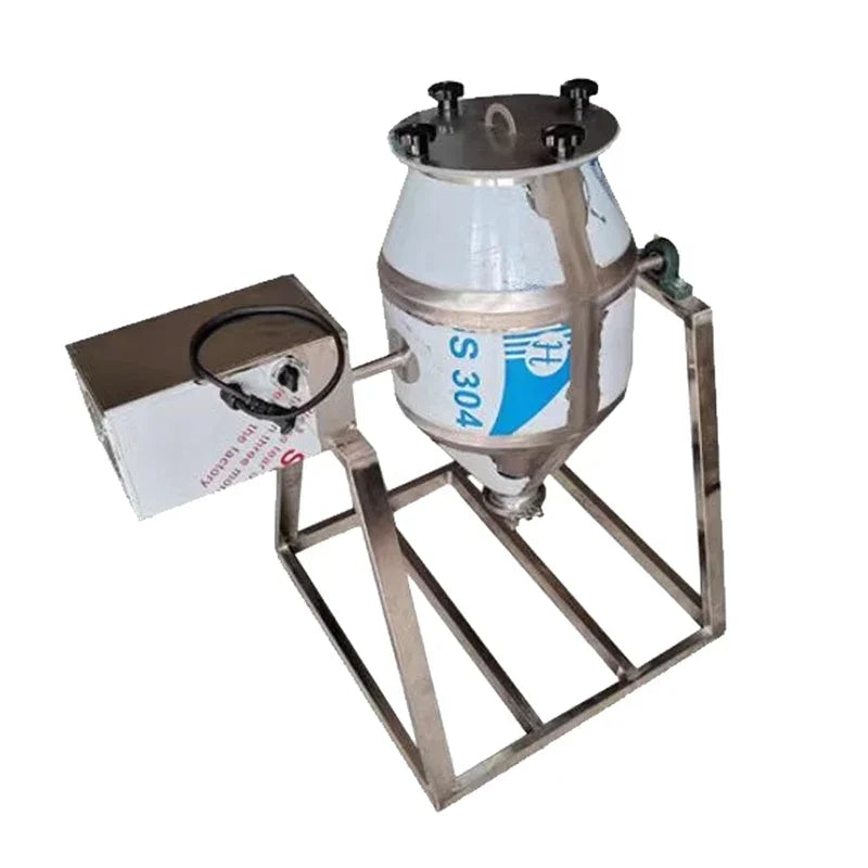 Stainless Steel Powder Mixer 10L & 15L – Manual & Electric