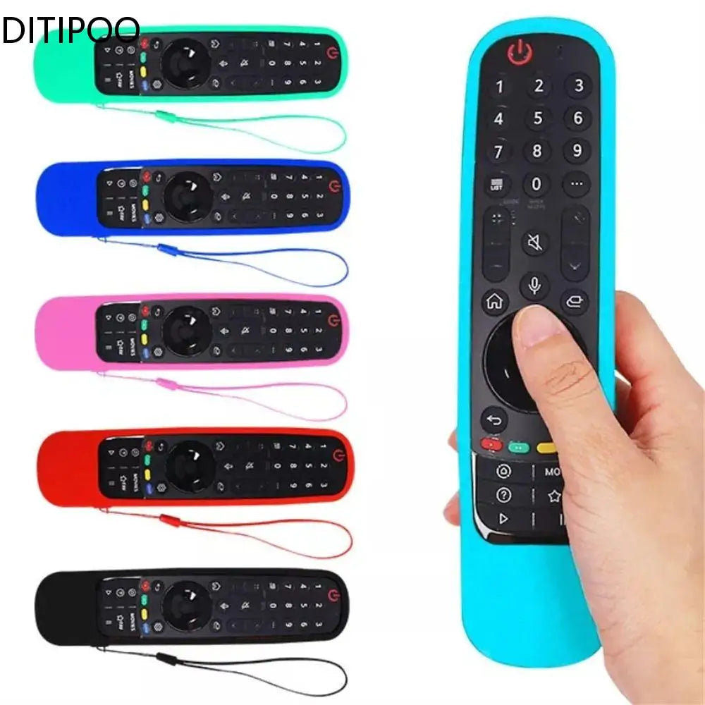 Soft Silicone Case Cover for LG MR21GA MR21N MR21GC Remote Control Cover for LG Oled TV Magic Remote MR21GA Oasis Select