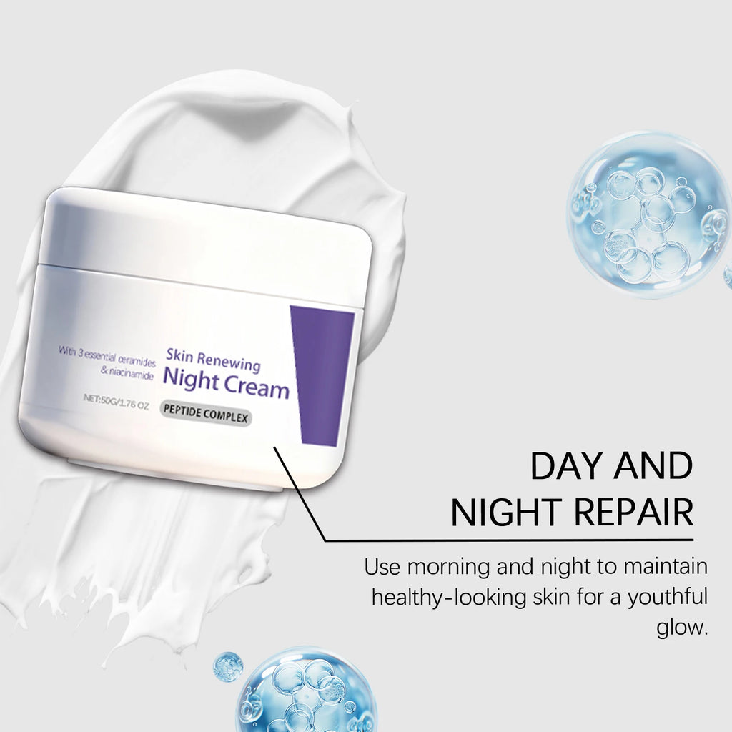 Ceramide Night Cream with Niacinamide – Brightening & Hydrating Night Cream Oasis Select