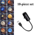 USB Plug-in Projection Lamp Planet Christmas Halloween Theme Replacement Light For Bedroom Ceiling Decor Oasis Select Planet 10