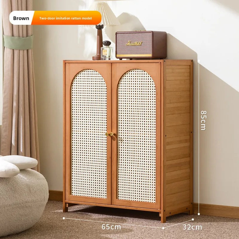 French side cabinets rattan lockers household dining room tea cabinet lockers kitchen storage cabinets side cabinets Oasis Select double door
