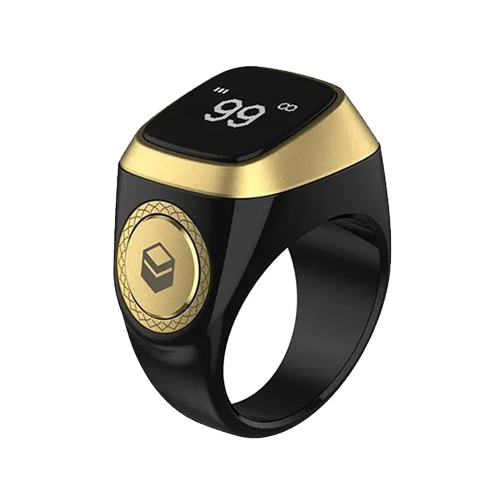 Smart Tasbih Zikr Ring – Digital Prayer Counter & Reminder