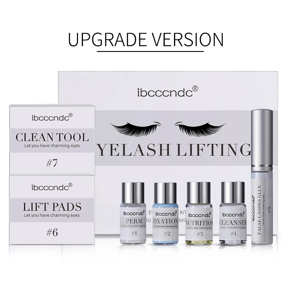 Professional Lash Lifting Kit Semi Permanent Perming Lifting Eyelashes Wave Eyelash Perm Eyelash Enhancer Diy Eyelashes Home Use Oasis Select White 7 pcs