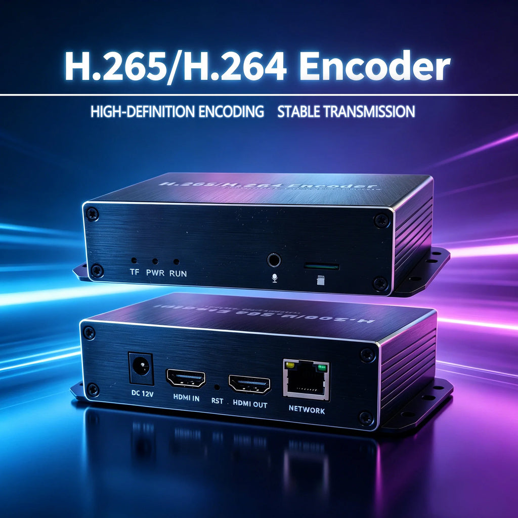 HD-to-IP Encoder H.265 H.264 HEVC IPTV, NVR Recording Direct Broadcast Platform Streaming Oasis Select