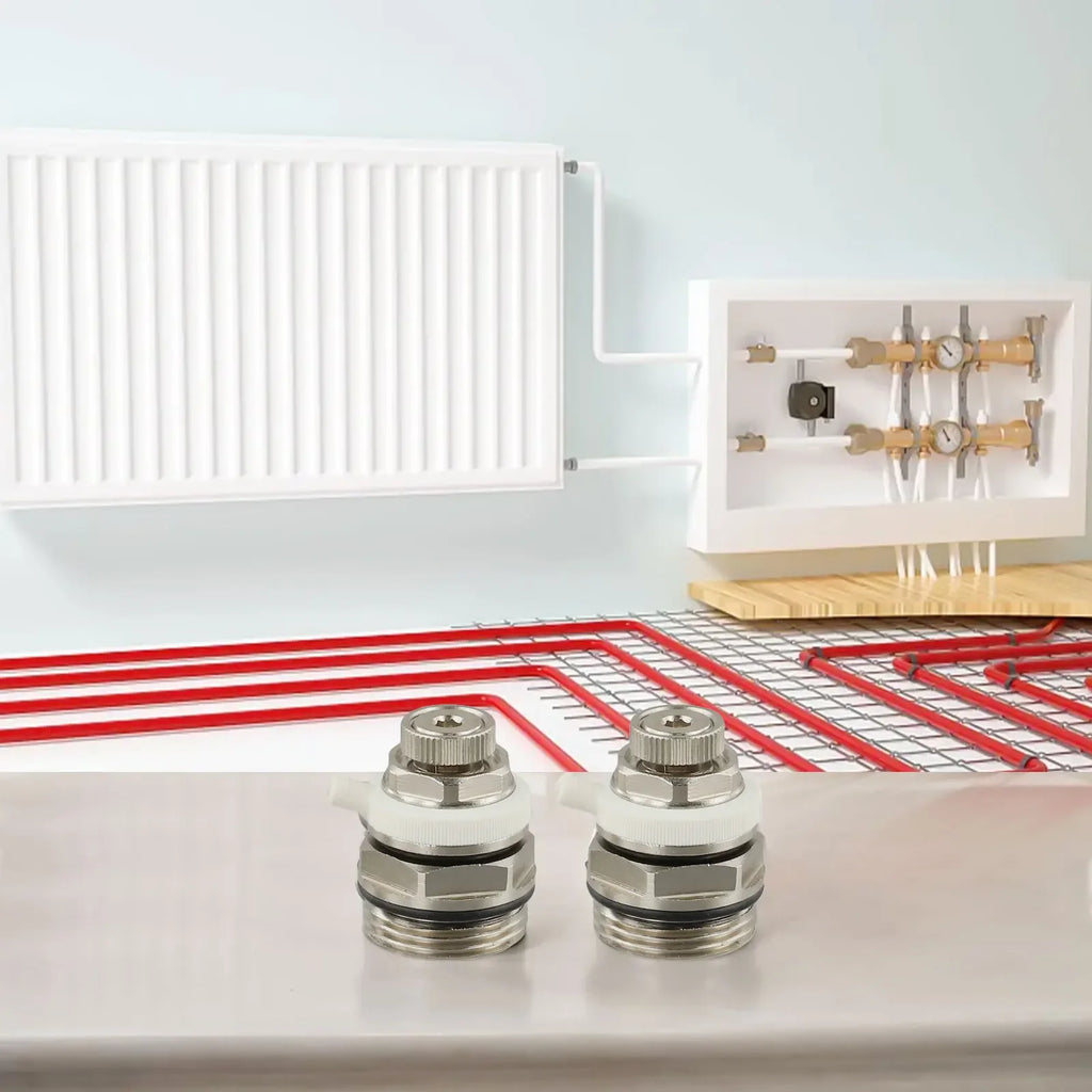 2Pack Automatic Bleed Valve 3/4 Inch Automatic Air Vent Valve Is Designed For Hassle-free Installation Oasis Select