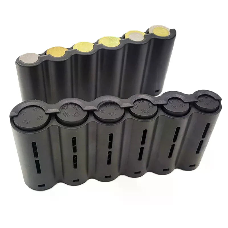 Portable 6 Slot Euro Coin Storage Dispenser with Spring - Home Waiter Driver Coins Safe Piggy Bank Euro Coins Holder Collector Oasis Select