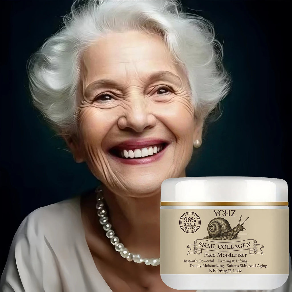 Snail Mucin 96% & Collagen Cream 60g – Korean Moisturizer