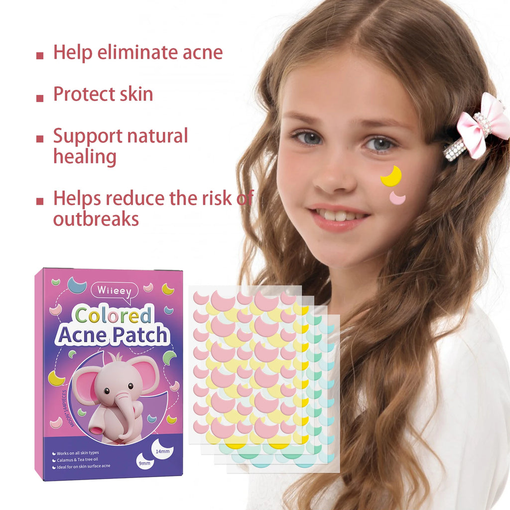 Pimple Patch Invisible Clear Facial Acne Patch Covering Acne and Blemishes Cloud Circle Moon Stars Love Shaped Pimples Patches Oasis Select
