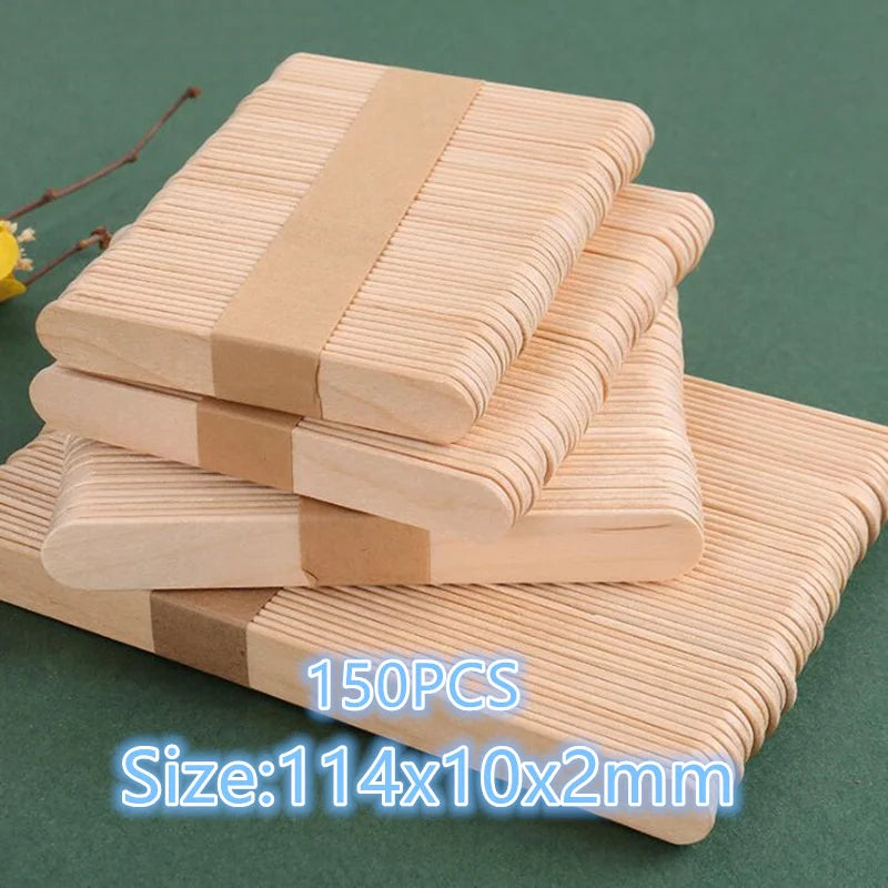 50/100/150pcs 11.4cm Wood Paint Mixing Sticks for Building, Mixing, Crafts, Airbrush, and Creating Craft Projects Oasis Select 150pcs