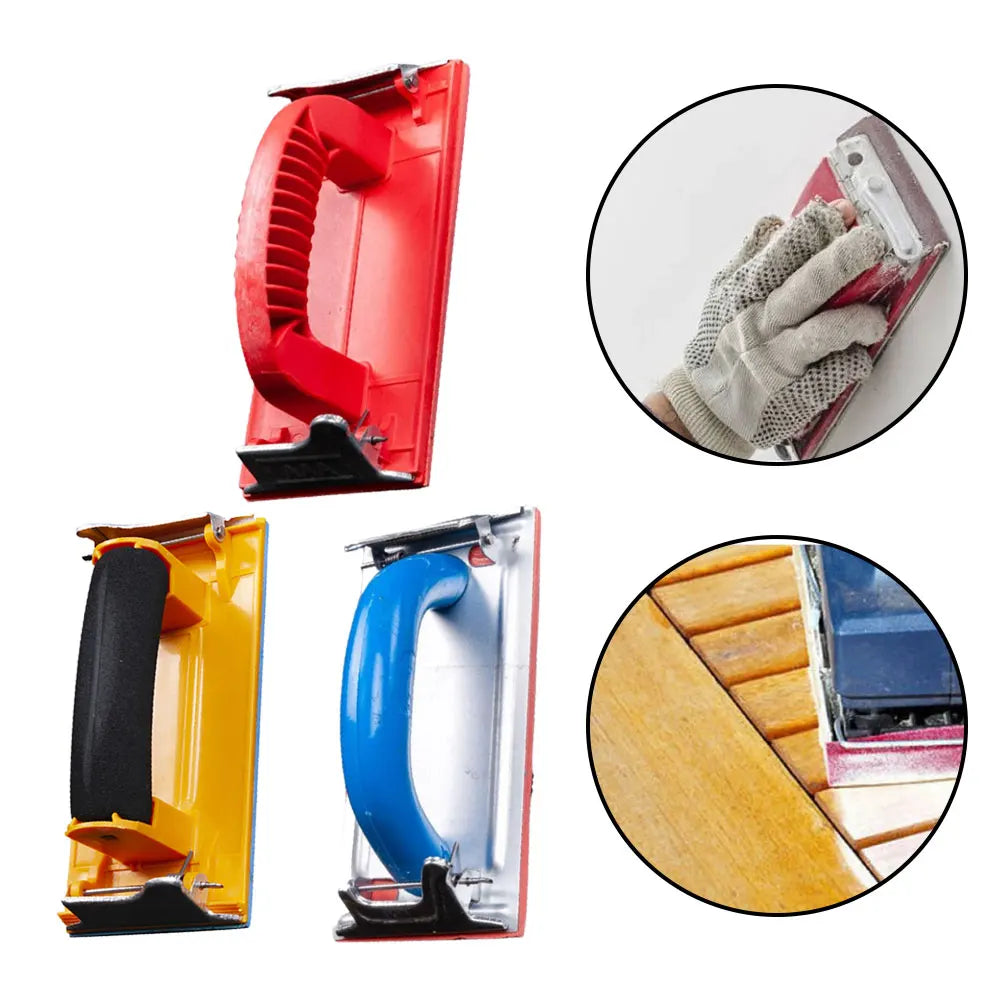 Sandpaper Holder Grinding Polish Tool Woodworking Abrasive Tool Wall Sand Board For Drywall Sanding Polishing Grinding Oasis Select