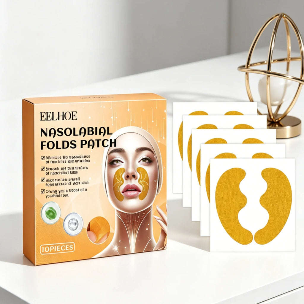 EELHOE Nasolabial Fold Patches – Anti-Wrinkle & Skin Firming Anti-Wrinkle Facial Patches Oasis Select