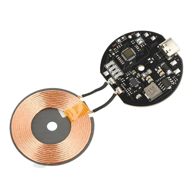 Robust Wireless Charging Module for Vehicle, 12V/24V, Quick Charge Circuit for 20W High Power Phones Oasis Select No soldered wires