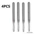 4PCS 1mm Automobile Windshield Repair Tool Car Glass Tapered Carbide Drill Bit Car Front Windshield Repair Tool Oasis Select 4pcs