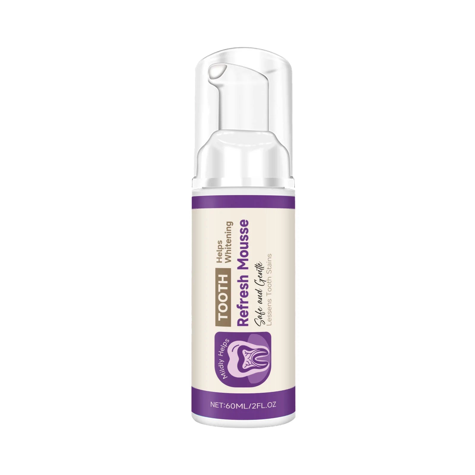 Tooth Freshening Mousse – Whitening & Fresh Breath Care 60ml Dental Mousse Oasis Select 60ml boxed
