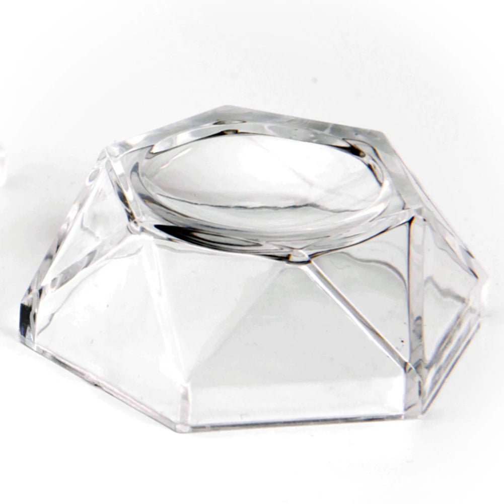Acrylic Crystal Ball Base Hexagon Shape Sphere-Stone Support Ball Display Stand S/M/L Figurine Holder Desktop Ornaments Oasis Select
