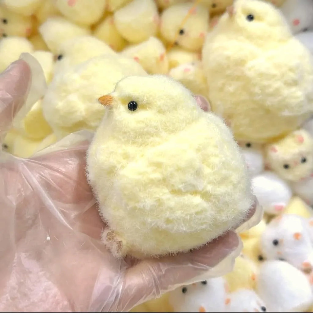Squishy Chicken Stress Toy – Soft Taba Chick Fidget Squeeze Squishy Fidget Toy Oasis Select 1PC One Size