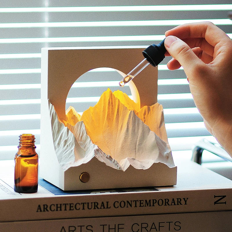 Sunshine Jinshan Aromatherapy Gift Bedroom Atmosphere Lamp Bedside Decoration Porch Decoration Fragrance Decoration Oasis Select