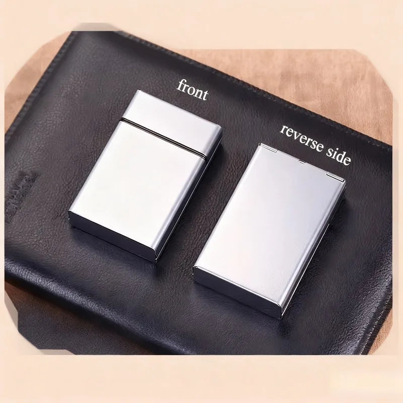 Automatic Pop-up Cigarette Box Soft Pack Protective Shell Thick Cigarette for Men and Women Extended Thin Cigarette Clip Oasis Select