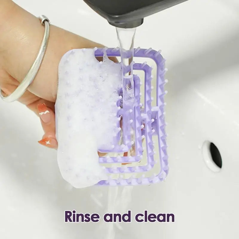 Hollow Out Hair Brush Hollow Hair Scrubber Shampoo Brush Scalp Scrub Massager Gentle Bath Cleaning Comb Bathroom Care Scrubber Oasis Select