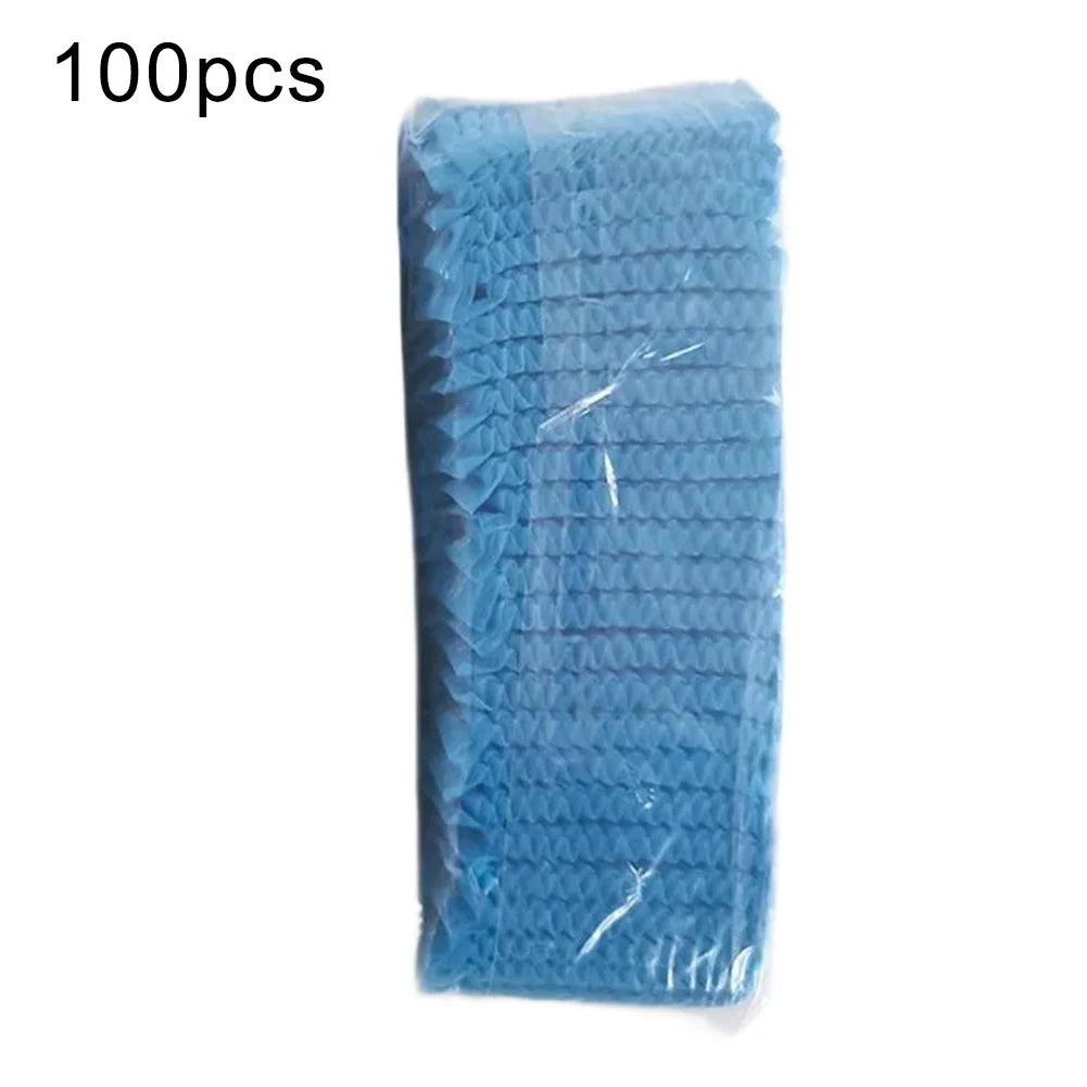100PCS Blue Nonwoven Filter Cover For Vacuum Cleaner Dust Proof Disposable Mesh Replacement Parts Home Cleaning Tool Accessories Oasis Select
