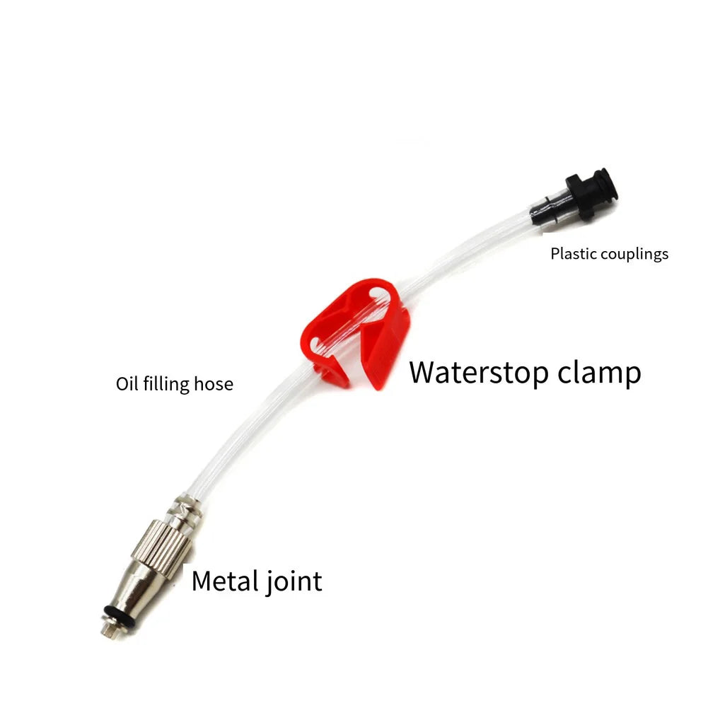For RockShox Reverb 1X Remote Compatible Bicycle Hydraulic Brake Oil Filling Connector for Easy Brake Bleeding Oasis Select