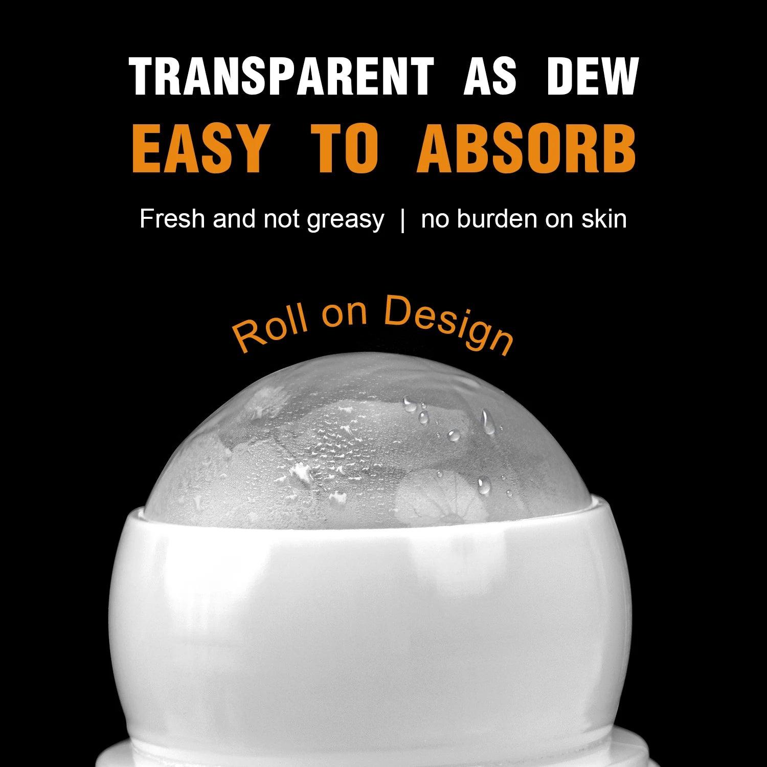 50ml Roll-On Body Deodorant for Men Roll-on Sweating Odor Remover Underarm Deodorant Stick Fast Dry Lasting Portable Refresh Oasis Select