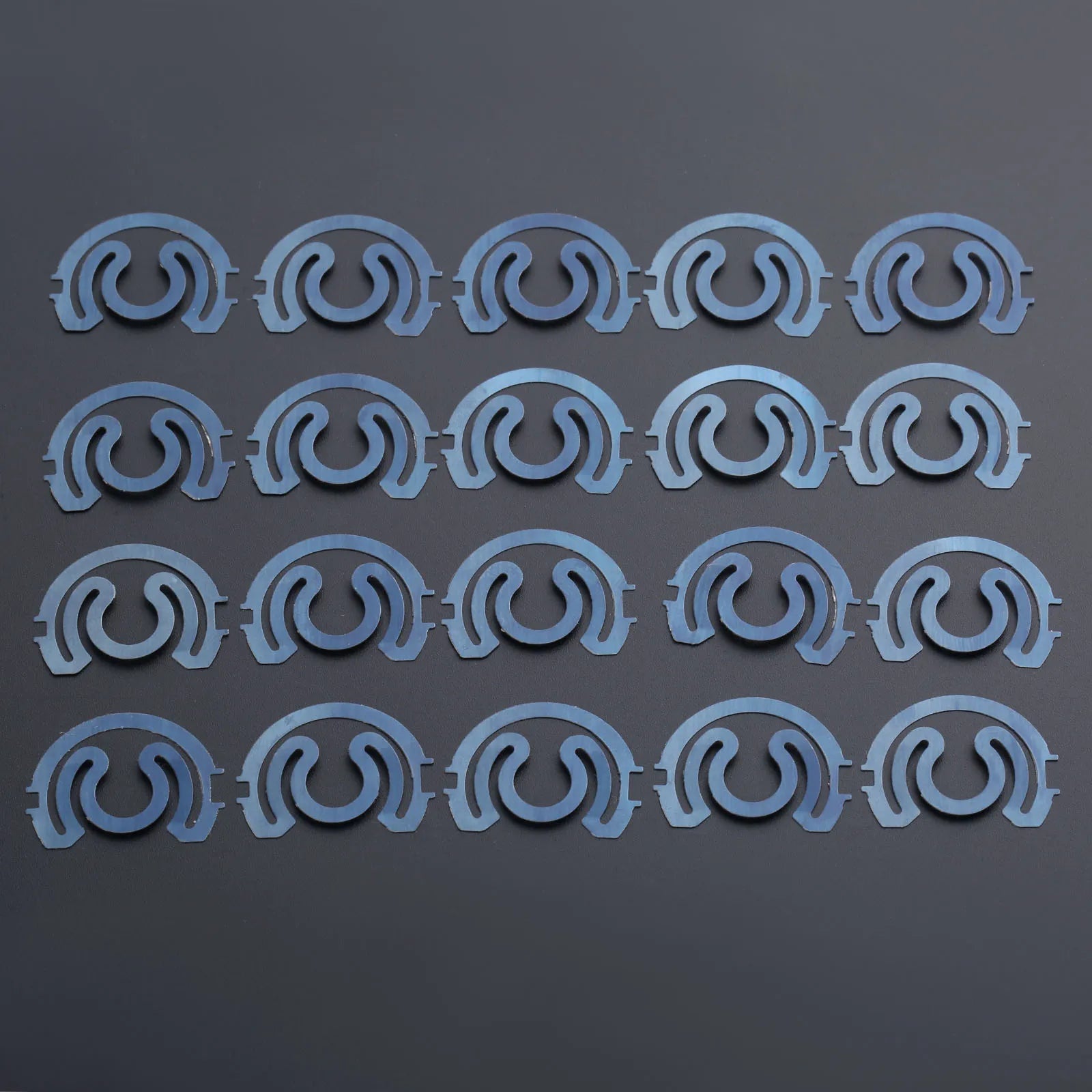 20Pcs 22*16mm Bobbin Case Spring For JUKI SINGER CONSEW BROTHER Single Needle Straight Stitch Sewing Machin Metal Durable Oasis Select
