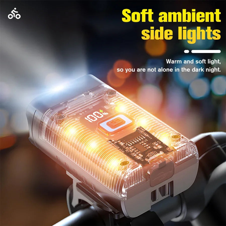 KDULIT 1000LM T6 LED Bike Headlight | USB Rechargeable MTB Light