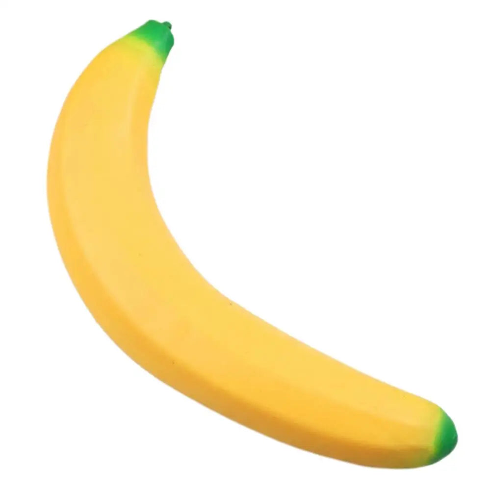 Simulation Giant Banana Squishy Toy Slow Rising Stress Relief for Adults Anti-Anxiety Fidget Toy Desk Accessory For Kids Gifts Oasis Select Fake Banana