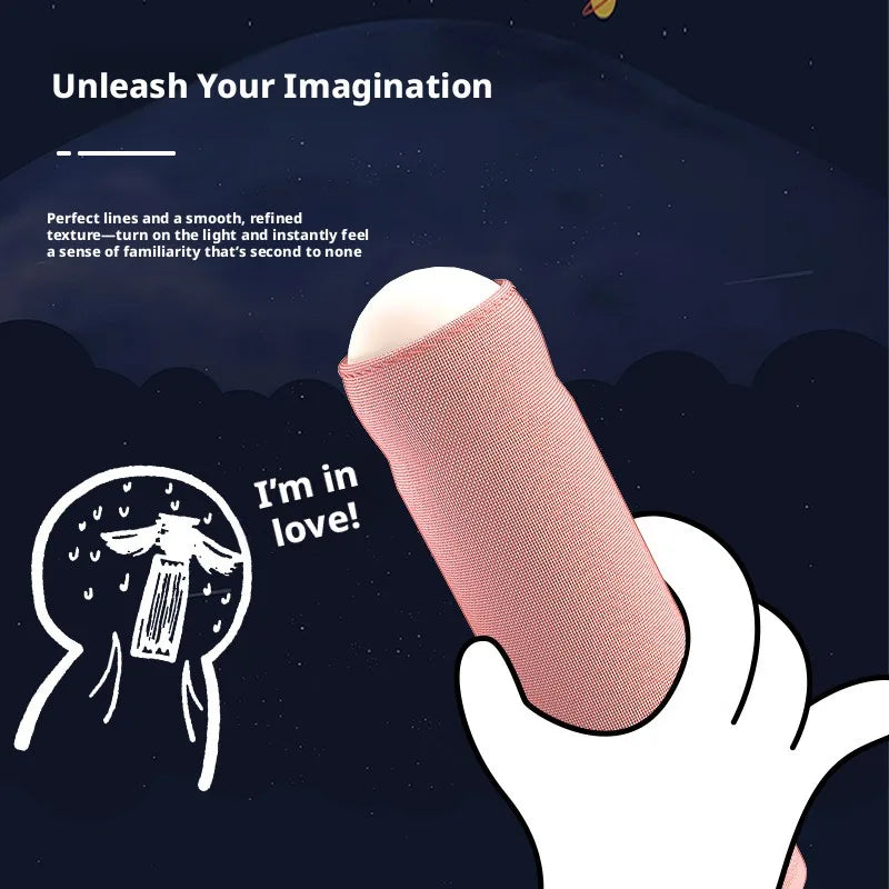Handheld Night Light Rechargeable Led Bedroom Sleep Light Long-Lasting Desktop Atmosphere Lamp Funny Creative Birthday Gift Oasis Select