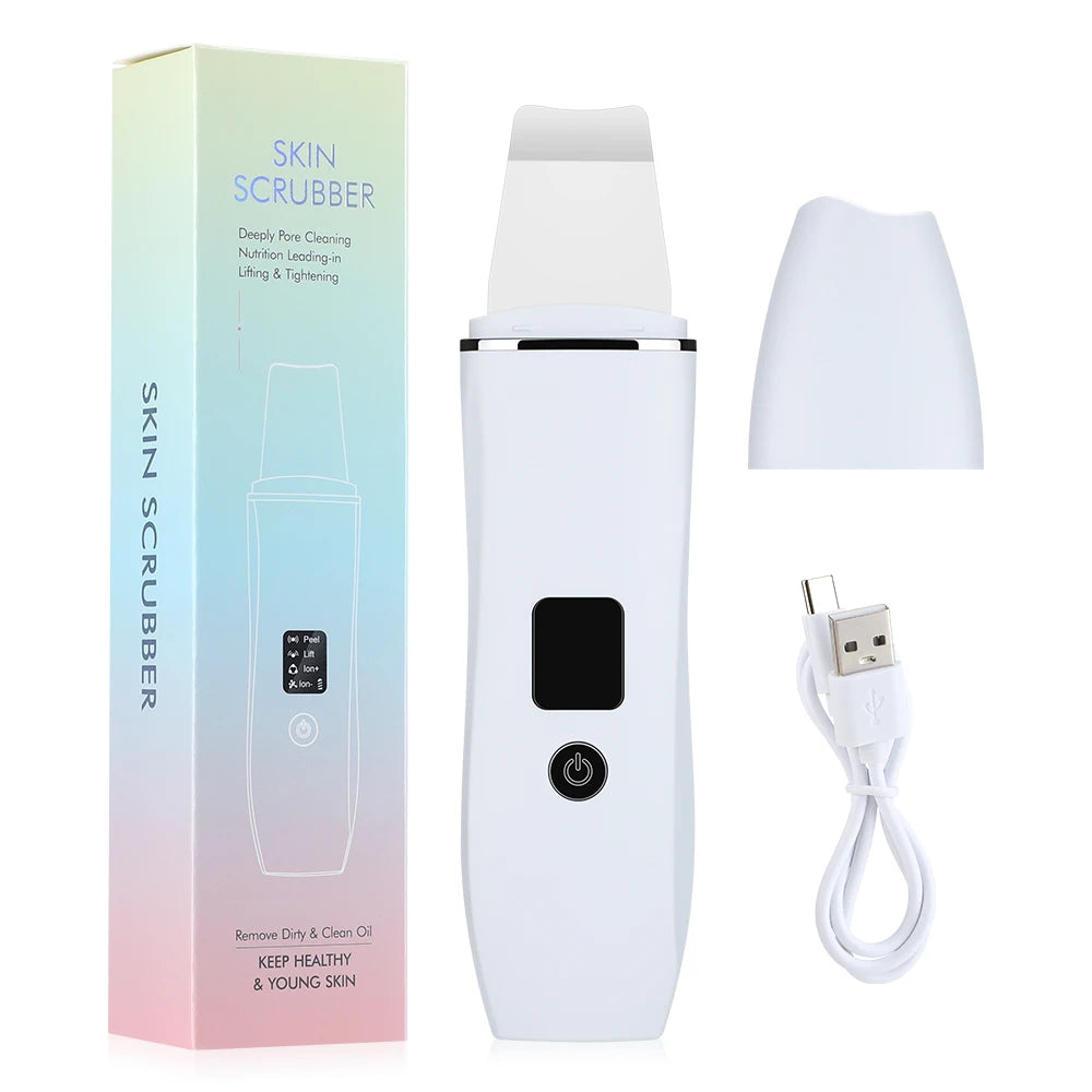 Ultrasonic Skin Scrubber – Blackhead Remover & Pore Cleaner