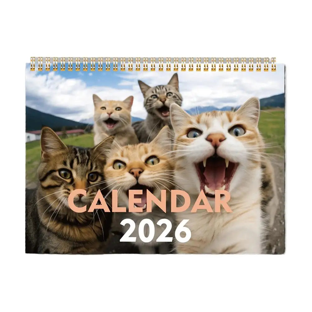 2026 Medieval Cat Mindful Magic Wall Calendar 12 Months Daily Weekly Monthly Agenda Schedule Organizer Planner Home Office Decor Oasis Select 04