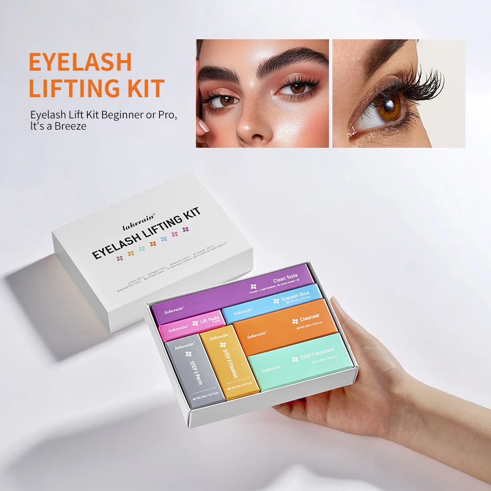 Lakerain Lash Lift Kit – Semi-Permanent Eyelash Lifting Set Lash Lift Kit Oasis Select