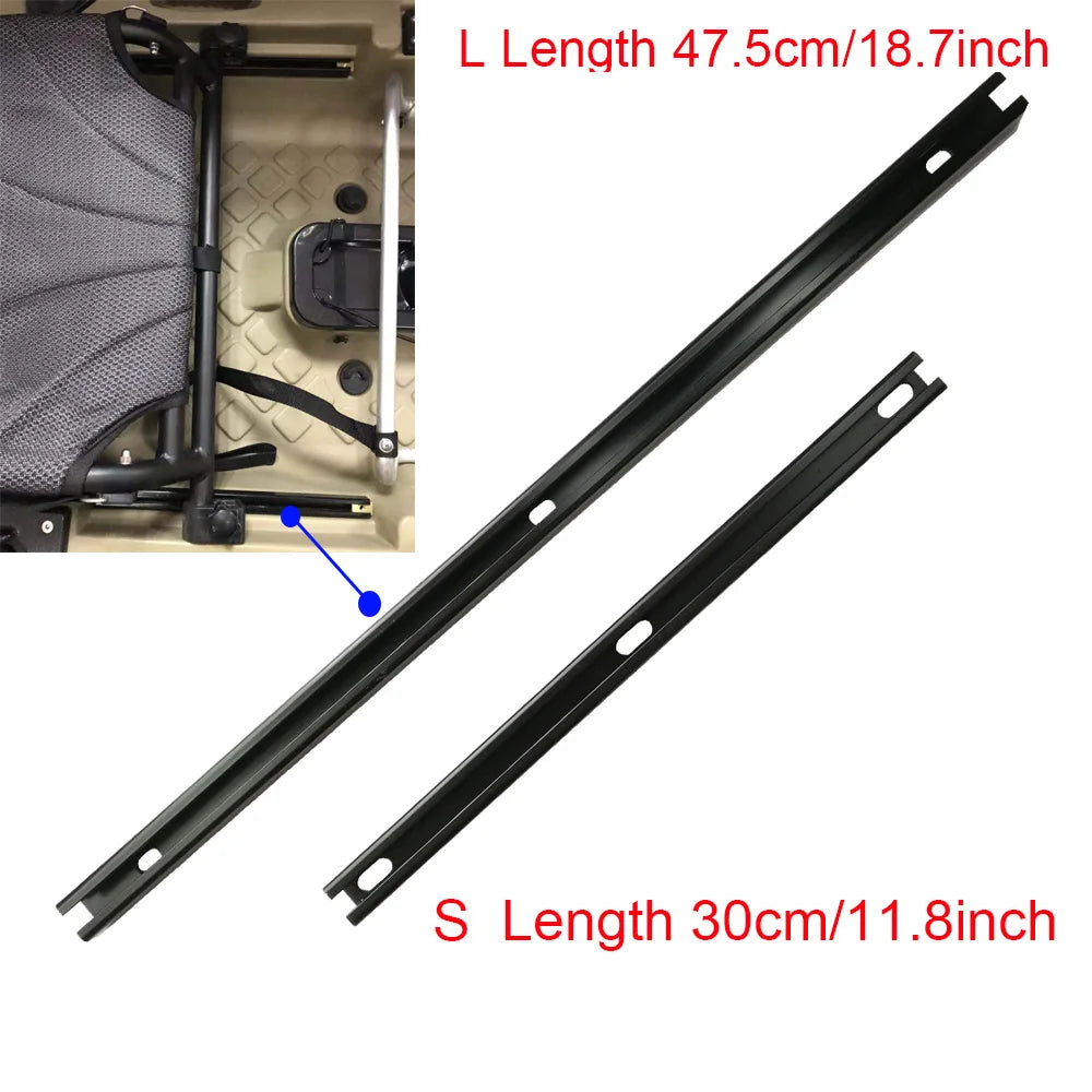DIY Kayak Seat Chair Slide Rail Track Mount Fishing Boat Chair Cusion Rail Slider Kayak DIY Accessories Oasis Select