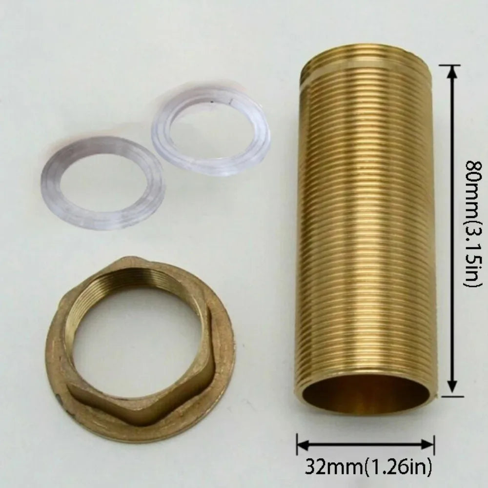 Brass Faucet Extension Nut M32 Tap Repair Kit | 60–150mm