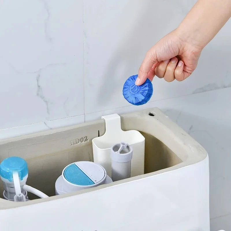 Plastic Toilet Solid Dispenser,Tank Replacement Part,Contemporary Style - Hanging Slow-Release Dispenser - Extends Cleaning Time Oasis Select