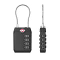 TSA 4-Digit Combination Lock – Zinc Alloy Travel Padlock