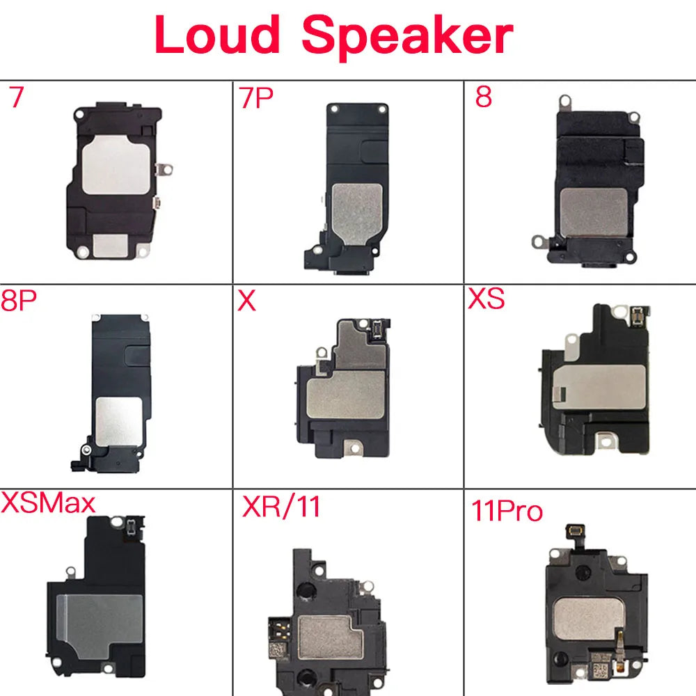 iPhone Loud Speaker Buzzer Ringer Replacement 7 8 X XR XS 11