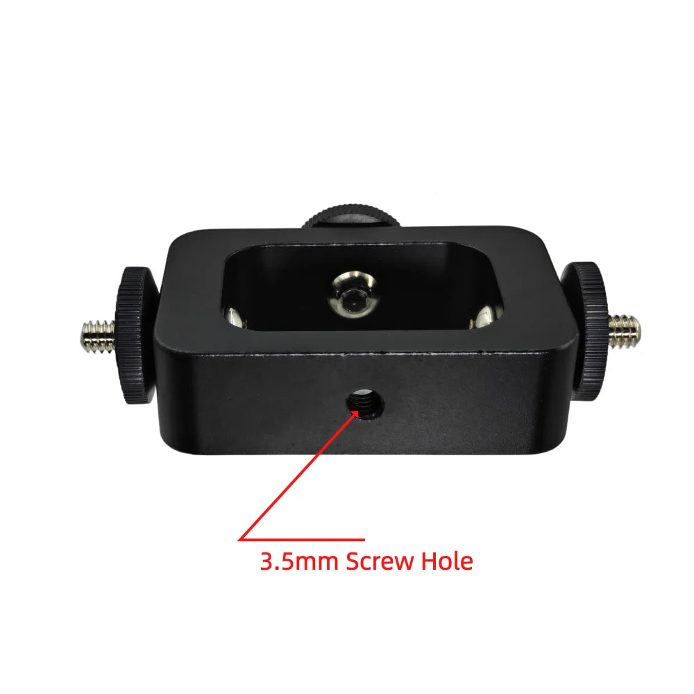 3-Position Flash Bracket Mount 1/4" Screw | GoPro DSLR Action Camera